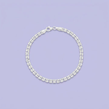Pulsera de Plata .925 con Tejido Tipo Tennis mod. 2286