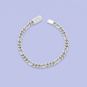 Pulsera de Plata .925 3x1 Lisa mod. 2135