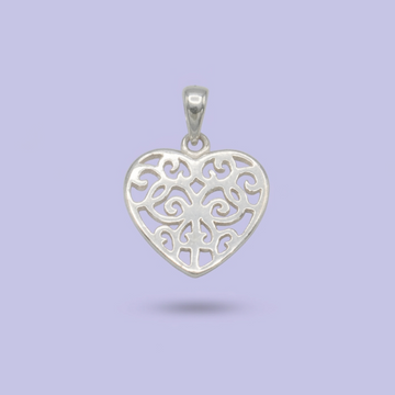 Dije de Plata .925 Corazón de la vida mod. 2507