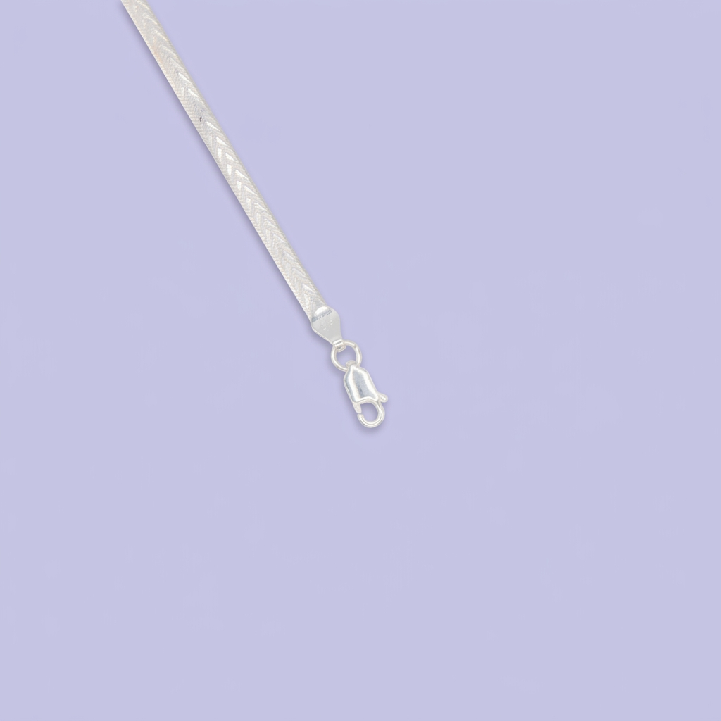 Pulsera de Plata .925 Diseño Tipo Serpiente con Flechas mod. 2818