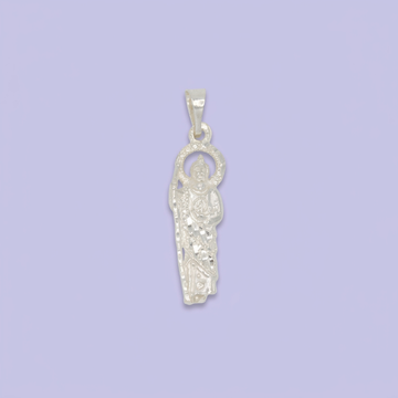 Dije Bulto de Plata .925 San Judas con Diamantado mod. 2545