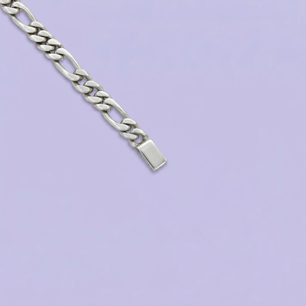 Pulsera de Plata .925 3x1 Lisa mod. 2135
