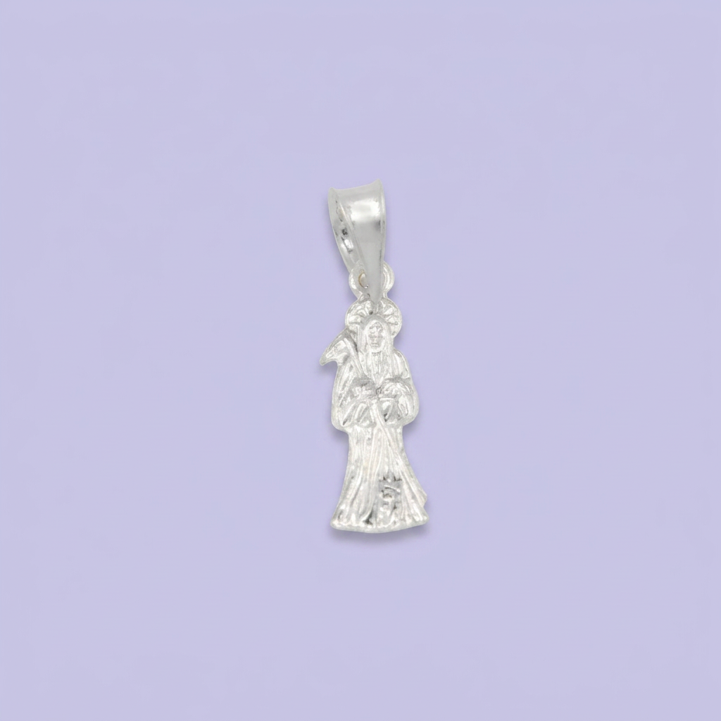 Dije de Plata .925 Santa Muerte Brillante mod. 2555