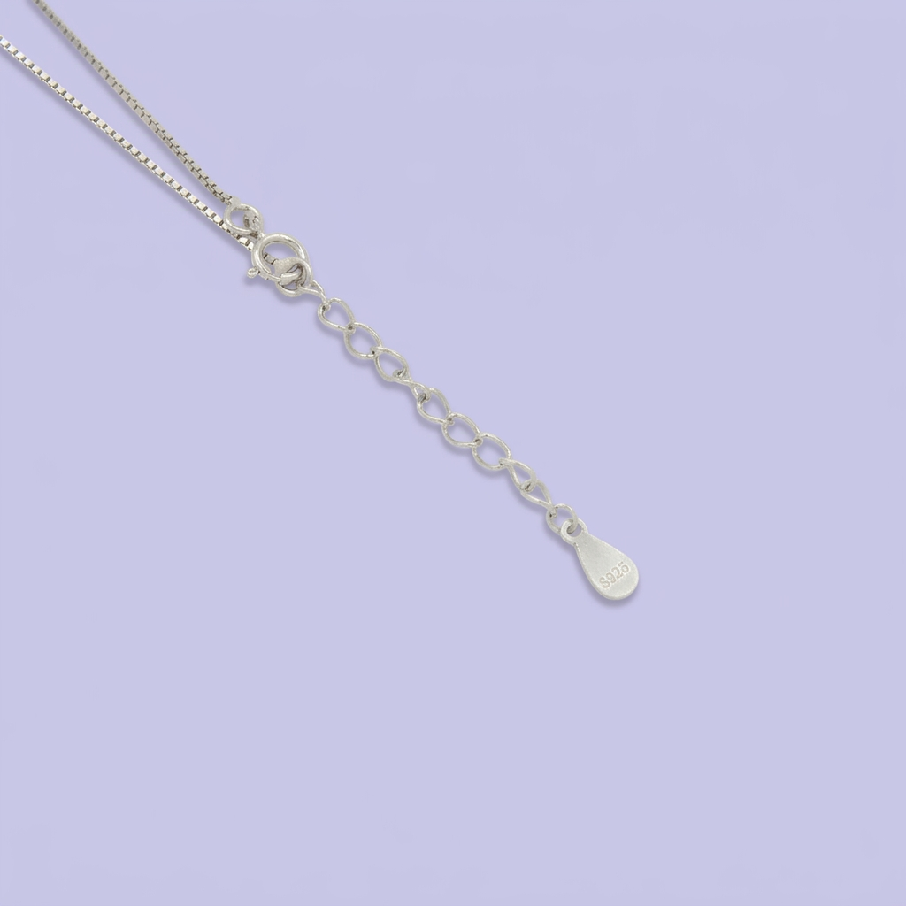 Gargantilla de Plata .925 Corazón con Zirconia mod. 2440