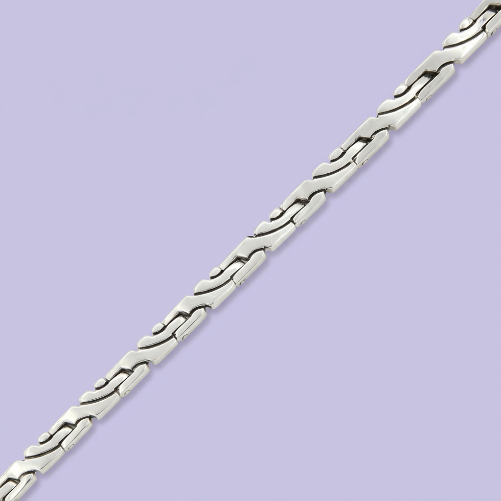 Pulsera de Plata .925 Barroco Geometrico mod. 2131
