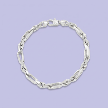 Pulsera de Plata .925 Tejido Figaro mod. 2145