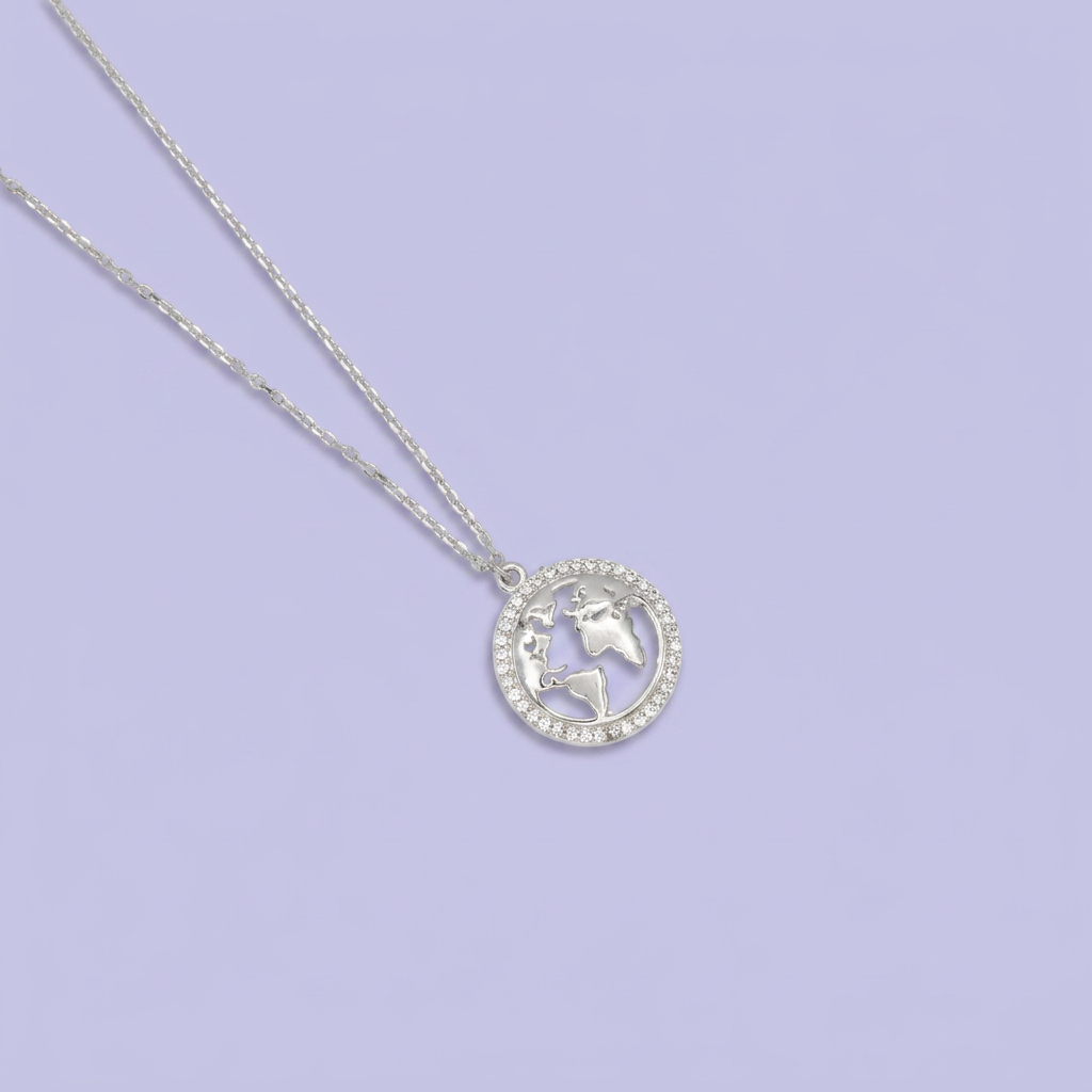 Gargantilla de Plata  América Circular .925  mod. 2610