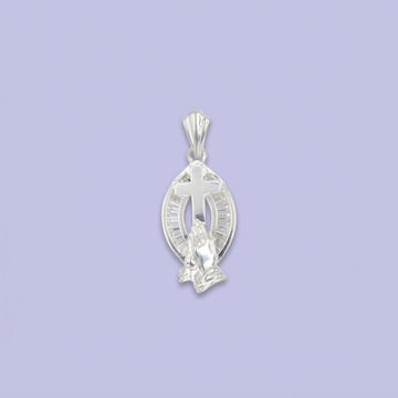 Dije de Plata .925 Cruz de la Oración mod. 2723