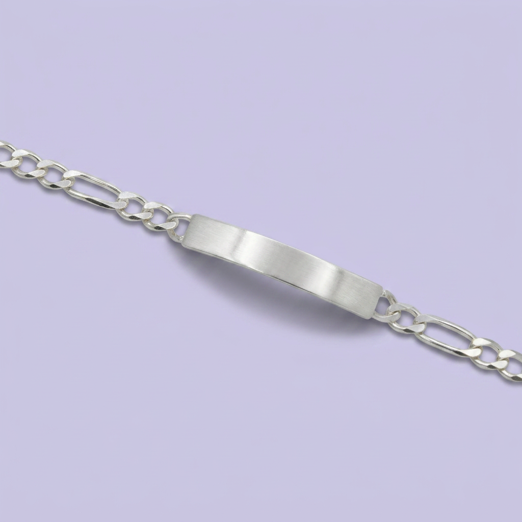 Esclava de Plata .925. de Tejido 3x1 Diseño Liso mod. 2395