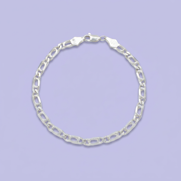 Pulsera de Plata .925 Tejido Ojo de Tigre Hueco mod. 2450