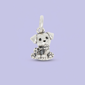 Dije de Plata .925 Perrito Liso mod. 2826