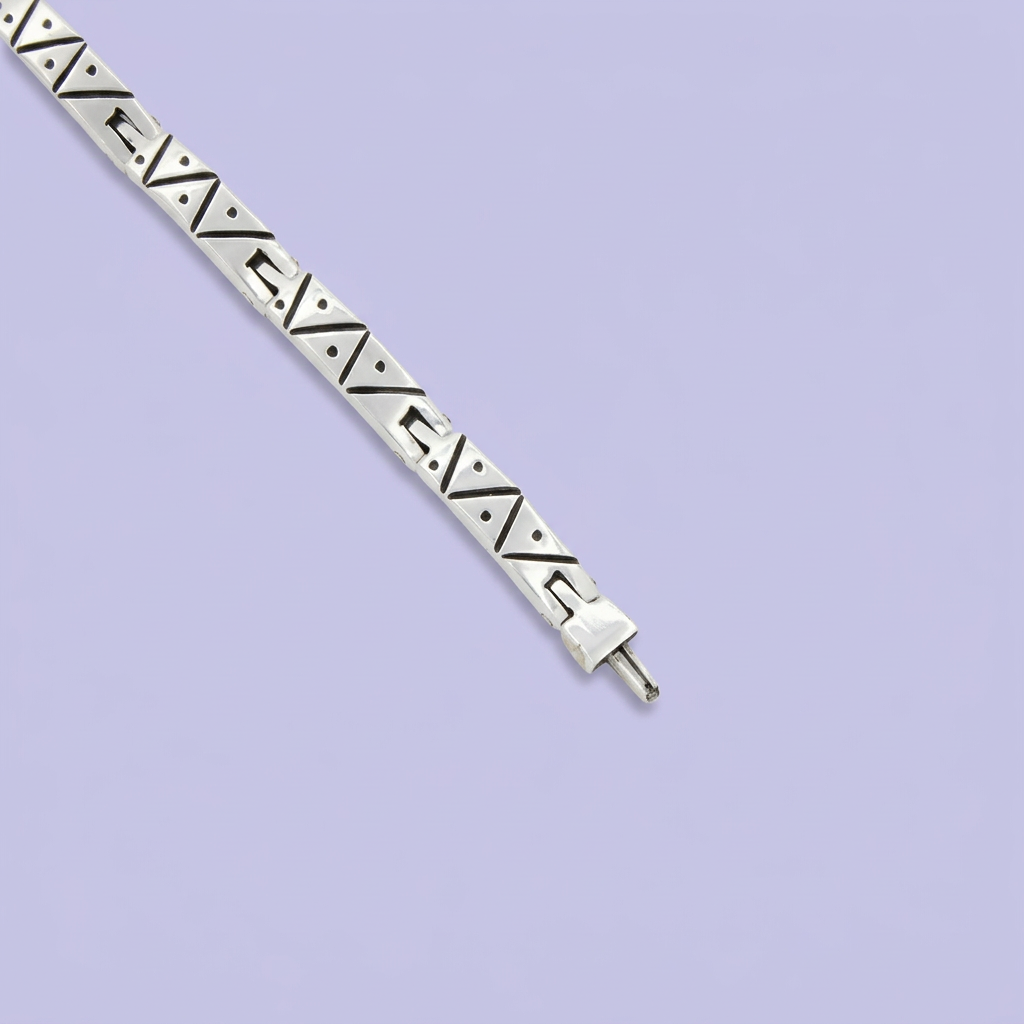 Pulsera de Plata .925 Barroco Triangulos mod. 2132