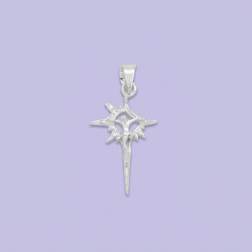 Dije de Plata .925 Crucifijo Sol y Luna mod. 2181