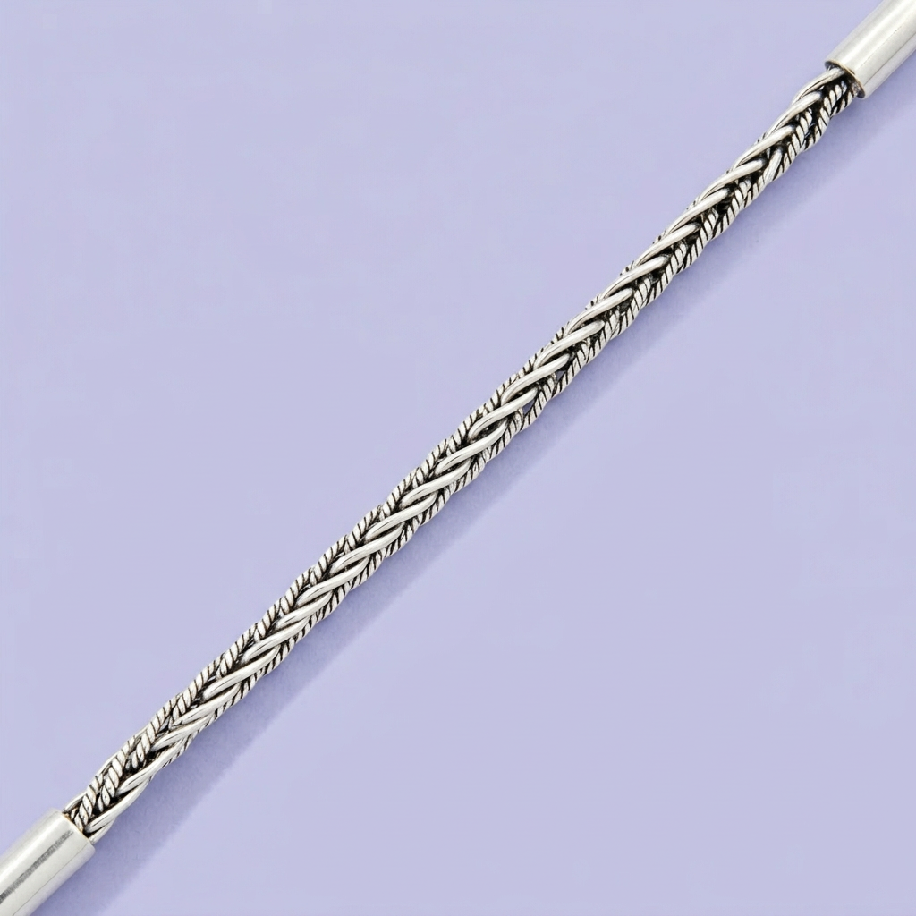 Pulsera de Plata .925 Trenzada mod. 2124