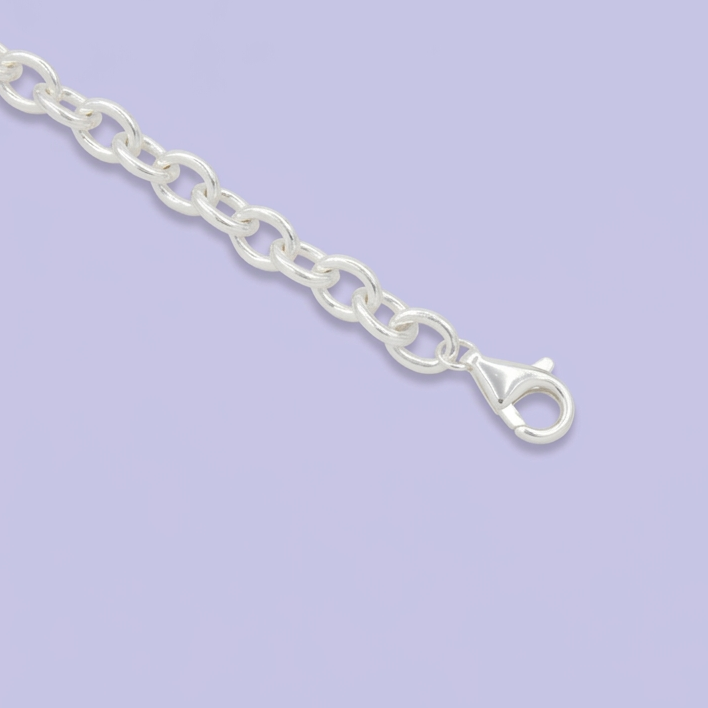 Pulsera de Plata .925 Corazón Doble Brillante con Zirconia mod. 2737