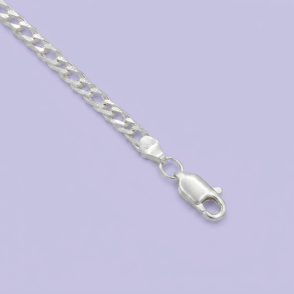 Esclava de Plata .925. de Tejido Barbado Doble mod. 2392