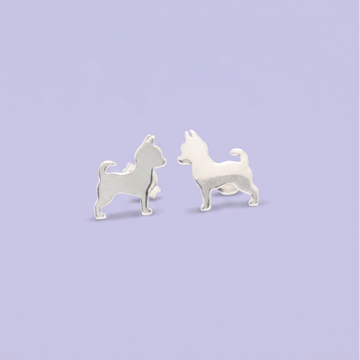 Arete de Plata .925 Perro Chihuahua mod.3006