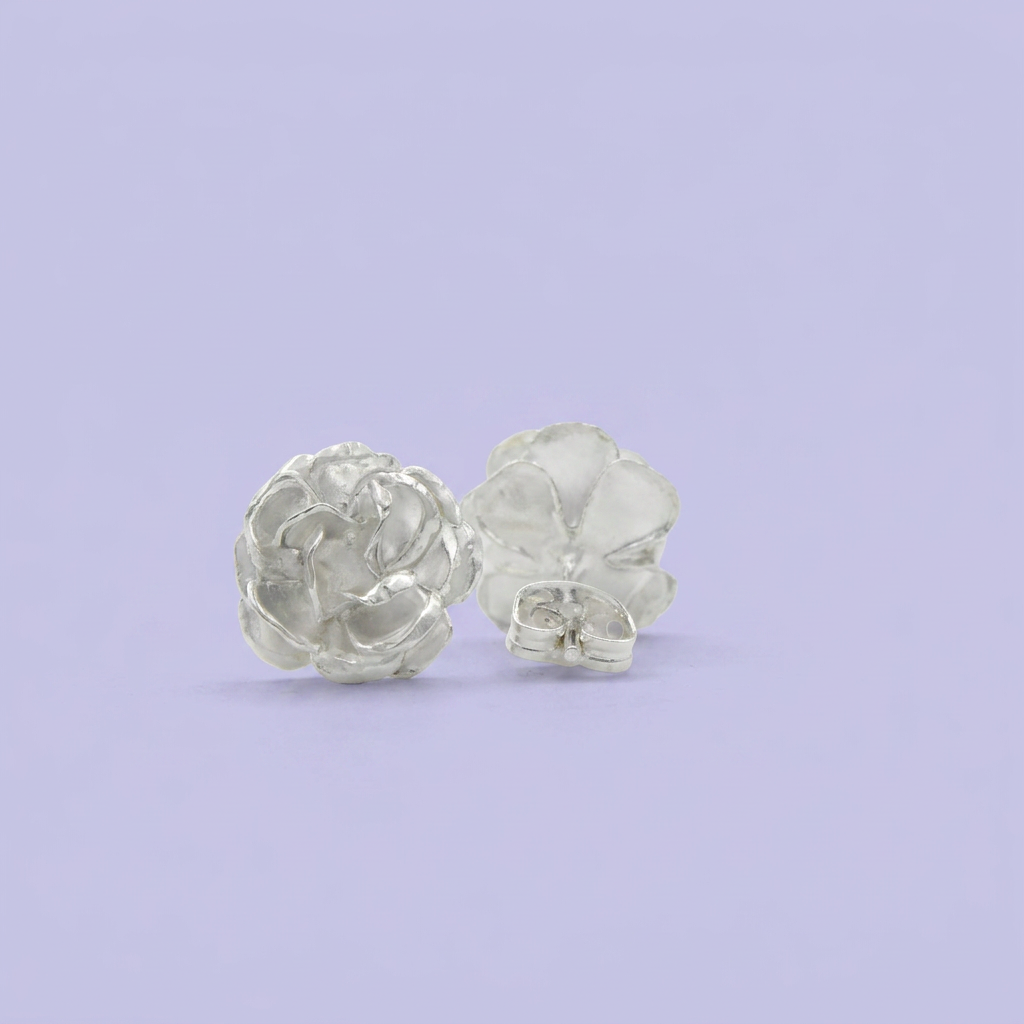 Arete de Plata .925 Rosa Real mod. 2389