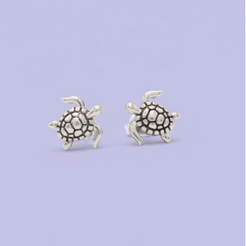 Arete de Plata .925  Tortuga Marina mod.3009