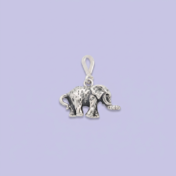 Dije de Plata .925 Diseño en Forma de Elefante mod. 3001
