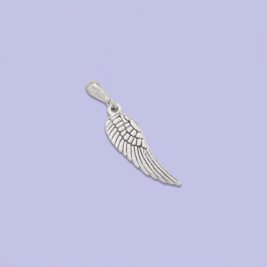 Dije de Plata .925 con Forma de Ala Brillante mod. 3000