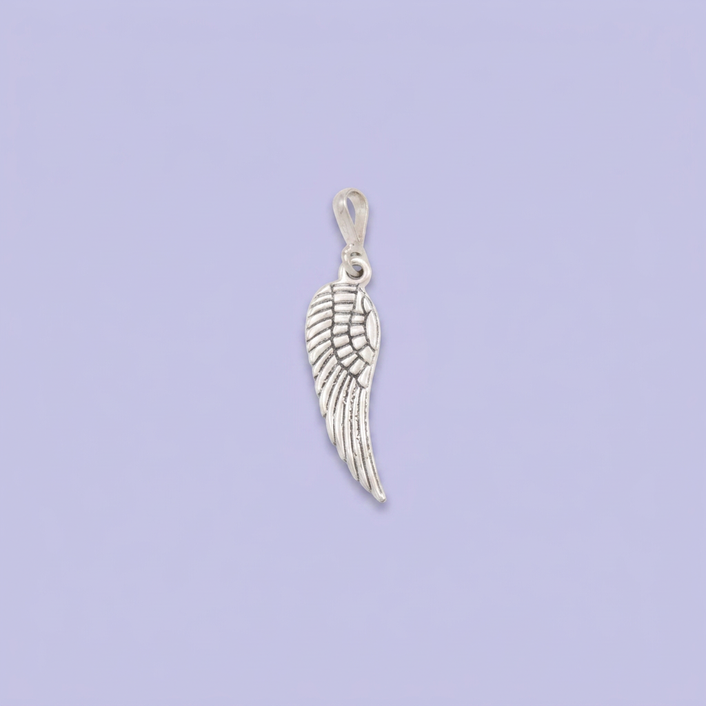 Dije de Plata .925 con Forma de Ala Brillante mod. 3000