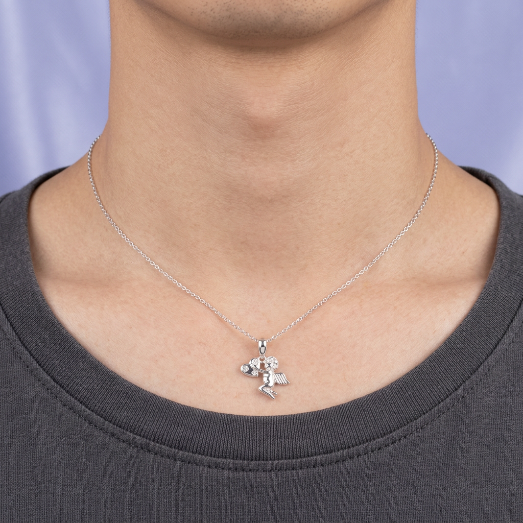 Dije de Plata .925 Cupido Brillante mod. 2701