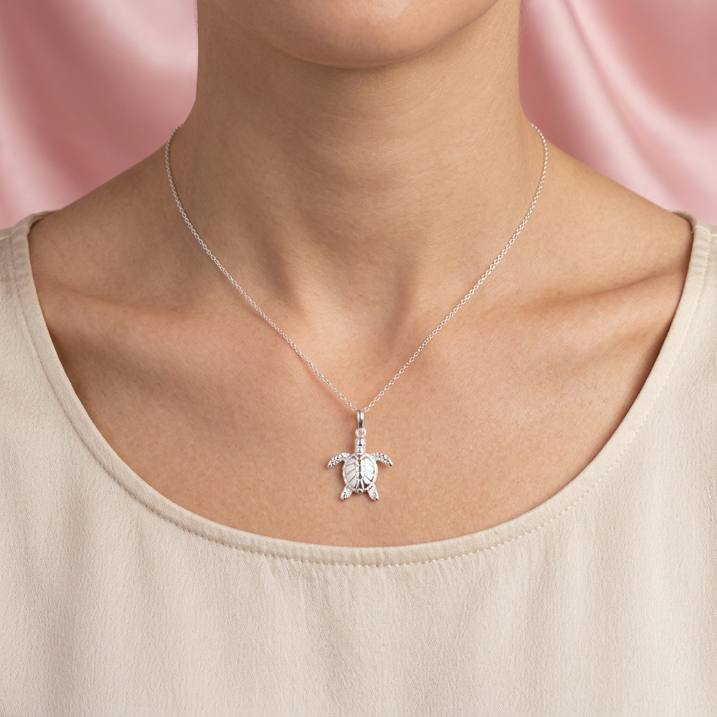 Dije de Plata .925 Mini Tortuga Lisa mod. 2311