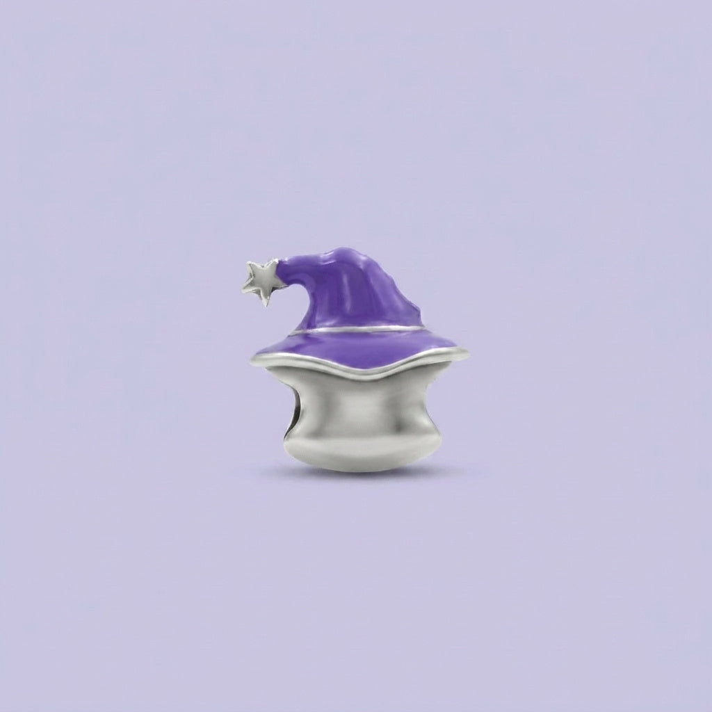 Dije de Plata .925 Estilo Charm Gatito Brujo mod. 2331