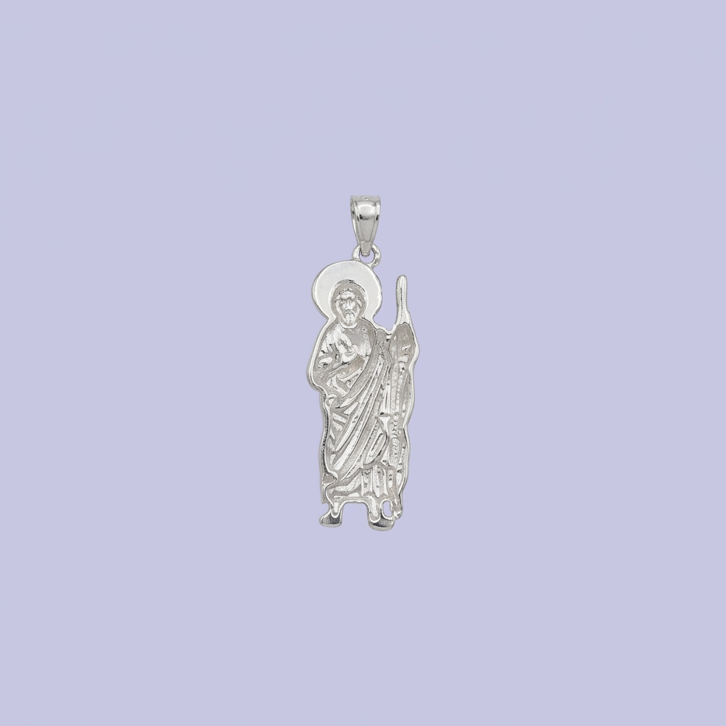 Dije de Plata .925 San Judas Liso mod. 2196