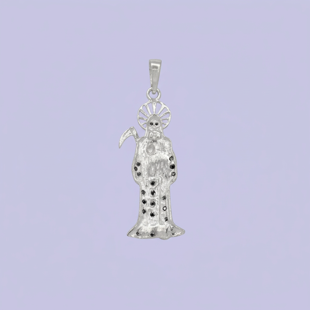 Dije de Plata .925 Santa Muerte Lúgubre mod. 2193