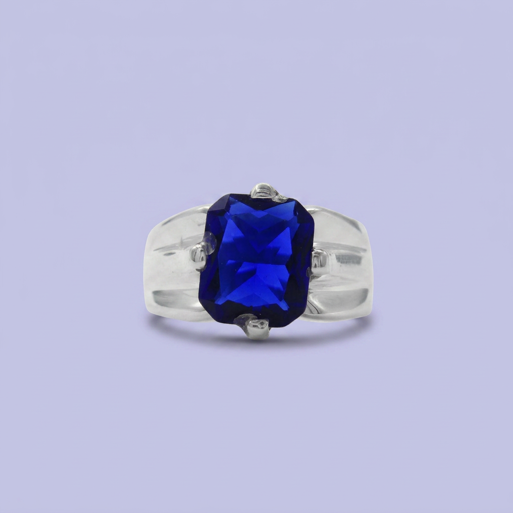 Anillo de Plata .925 Clásico con Banda Ancha mod. 2466