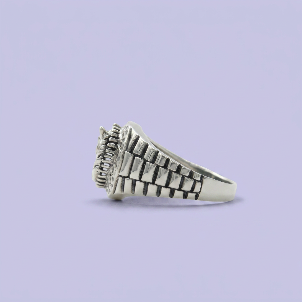 Anillo de Plata .925 Cabeza de Caballo Calado mod. 2465