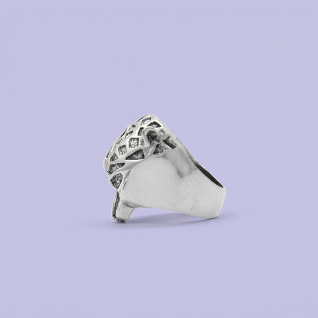 Anillo de Plata .925 Diseño Jaguar Calado mod. 2266