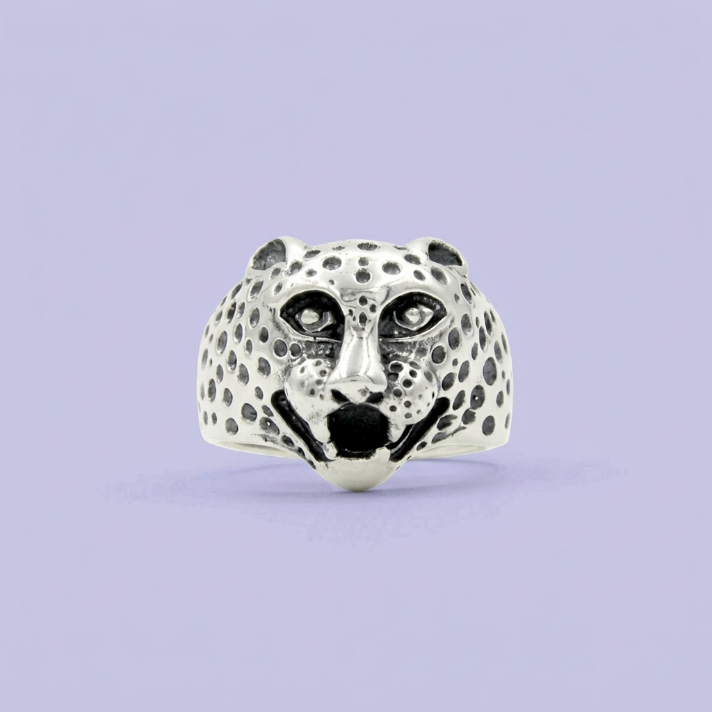 Anillo de Plata .925 Cabeza de Jaguar mod. 2264