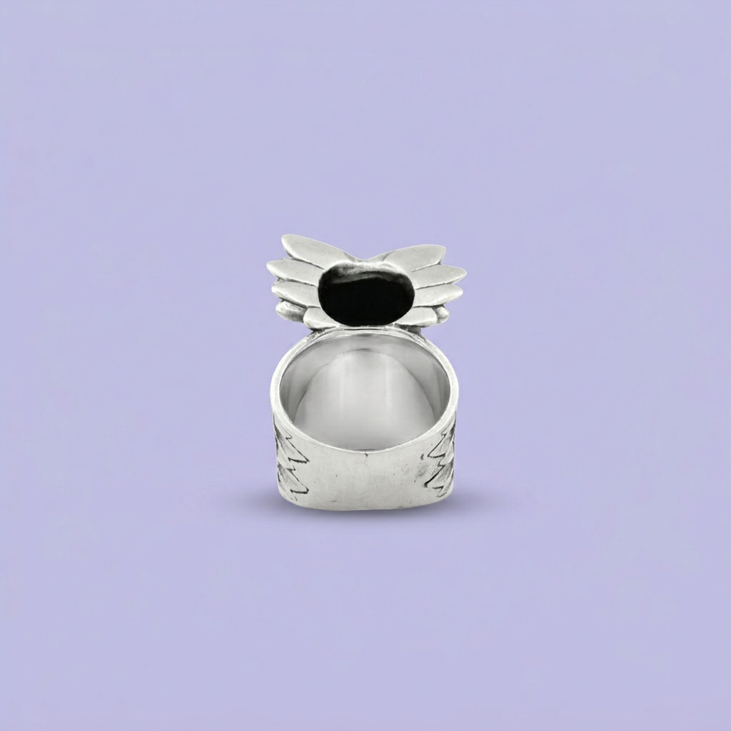 Anillo de Plata .925 Cabeza de Quetzalcoatl mod. 2262
