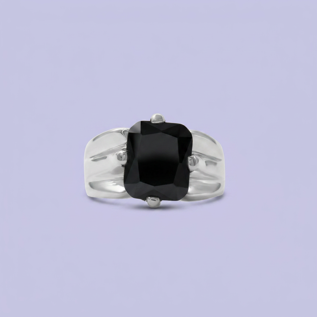 Anillo de Plata .925 Clásico con Banda Ancha mod. 2466