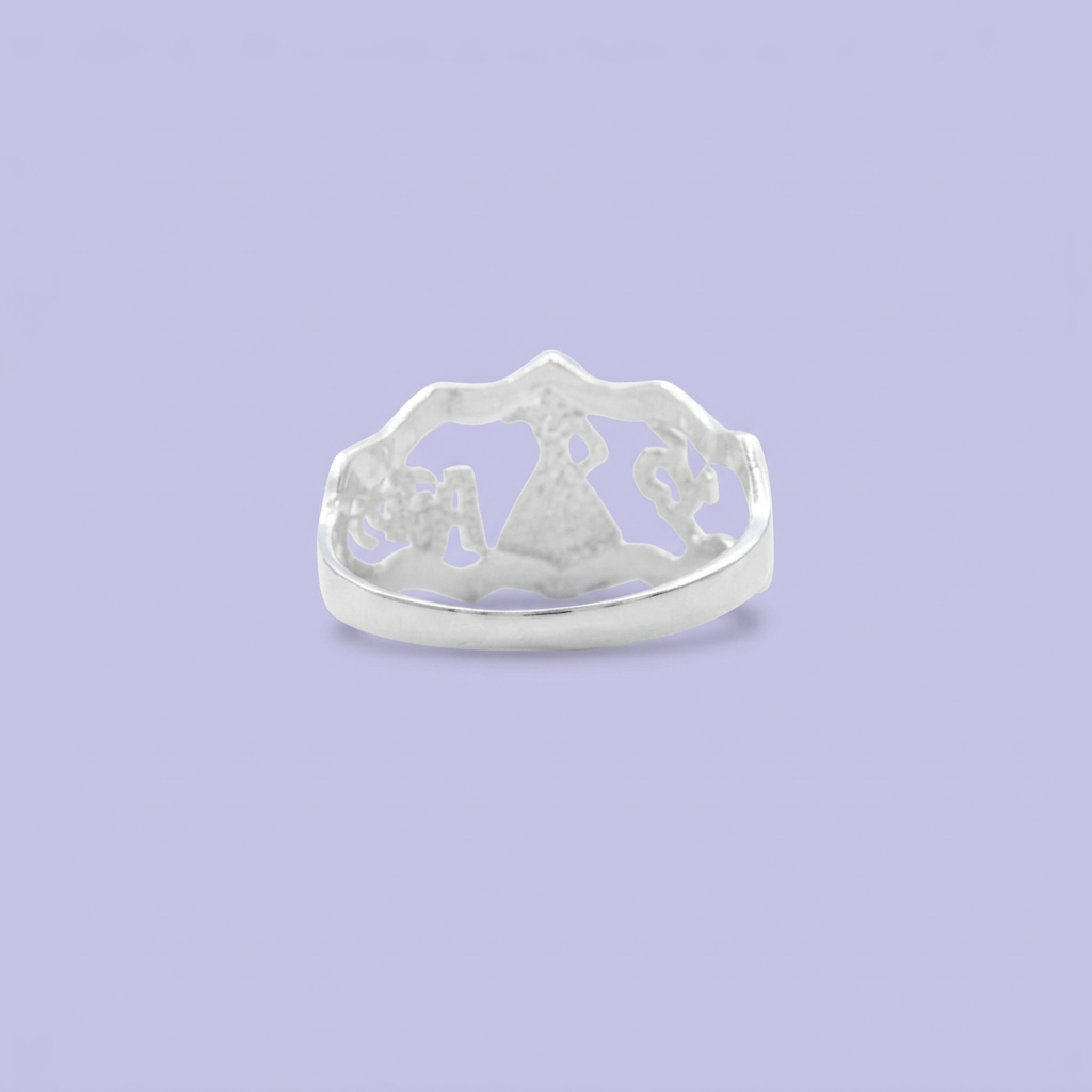 Anillo de Plata .925 Diseño Quinceañera mod. 2150