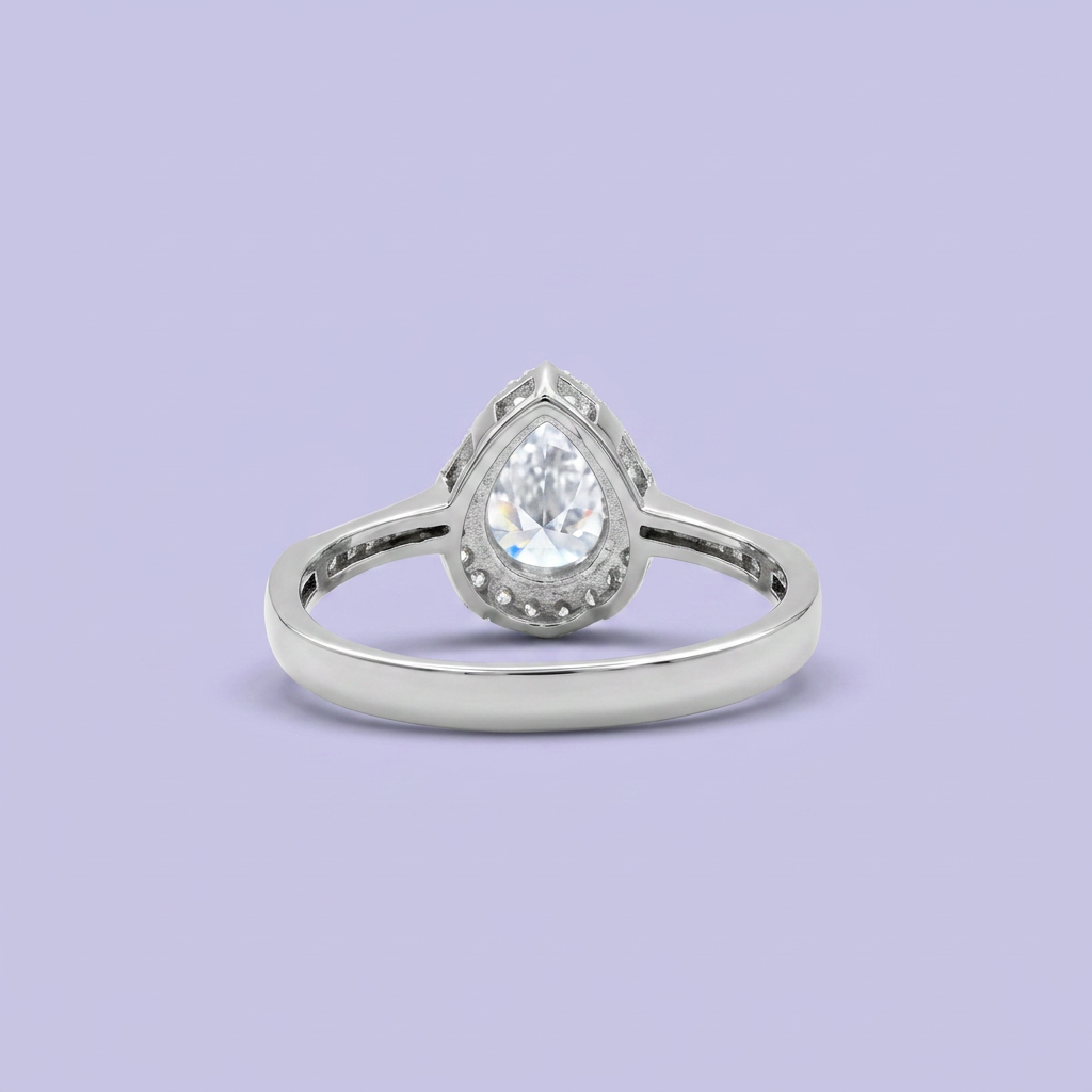 Coordinado de Plata .025 Gotas de Finas Zirconais mod. 2479