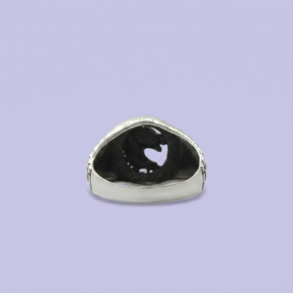 Anillo de Plata .925 Cabeza de Caballo Calado mod. 2465