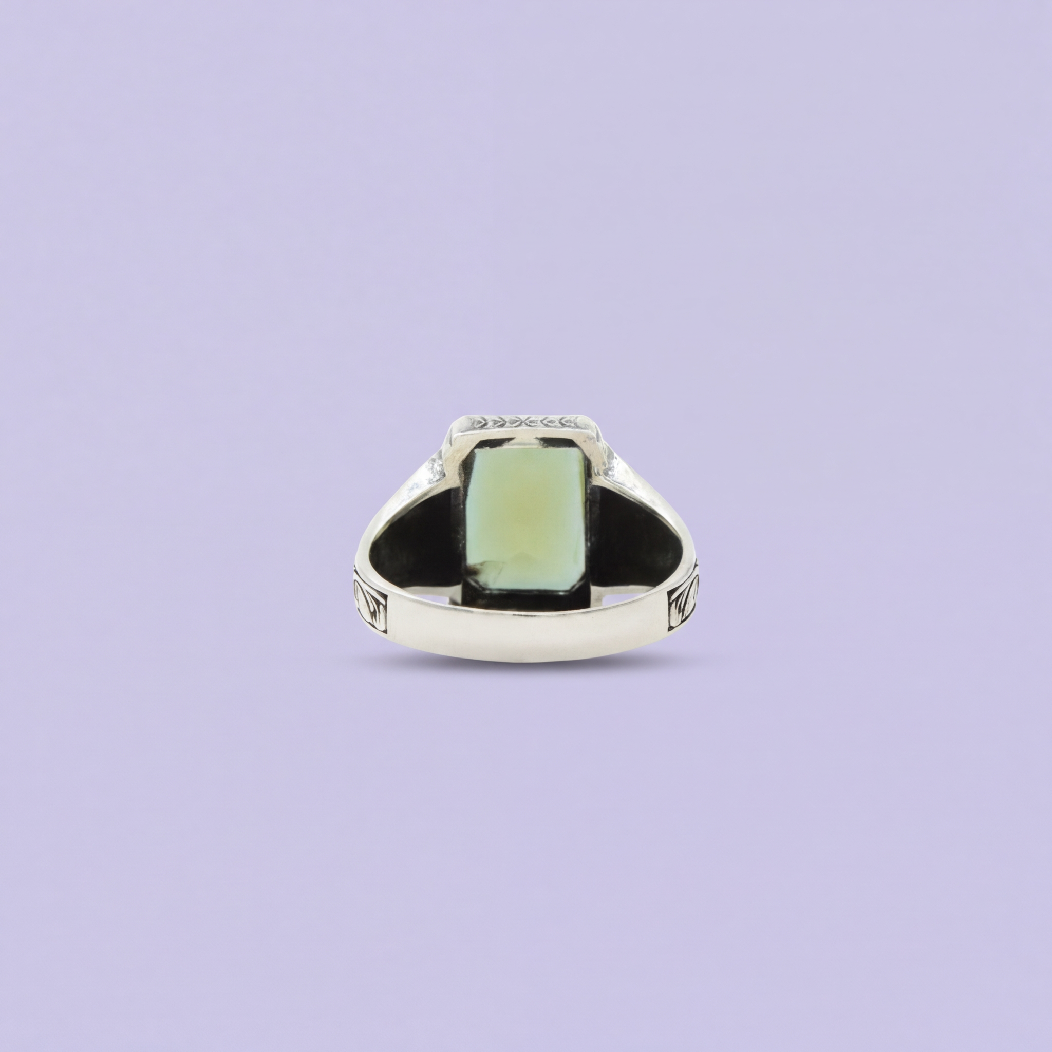 Anillo de Plata .925 Sultanita con Adorno Floral mod. 2274