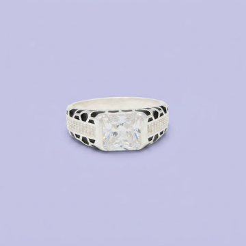 Anillo de Plata .925 Estilo Manchas Pantera con Zirconias mod. 2661