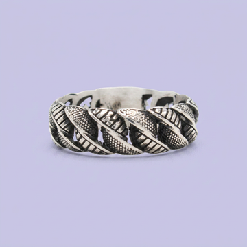 Anillo de Plata .925 Diseño Escamas de Dragón mod. 2847