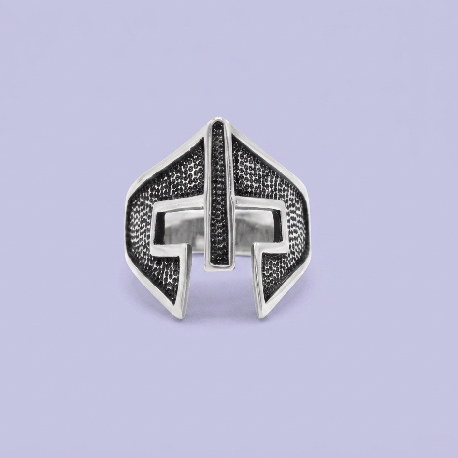 Anillo de Plata .925 Casco Espartano mod. 2845