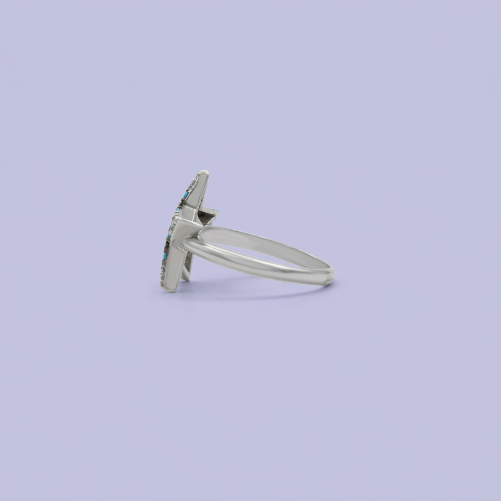 Coordinado de Plata .925 Estrellas y Mar mod. 2767