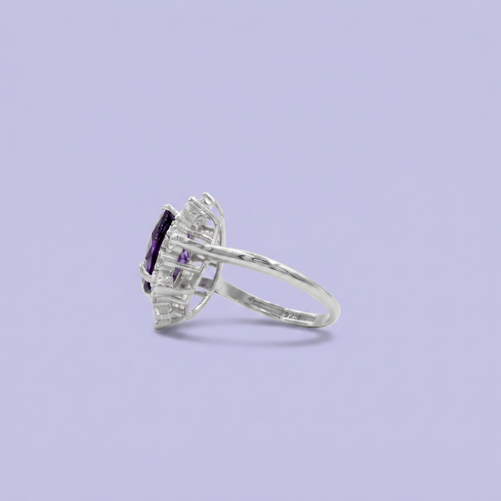 Coordinado de Plata .925 Sol Morado mod. 2763