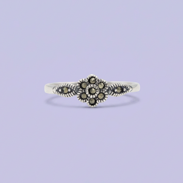 Anillo de Plata .925 Flor de Marquesitas mod. 3149