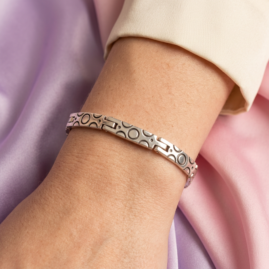 Pulsera de Plata .925 Barroco Circulos mod. 2136