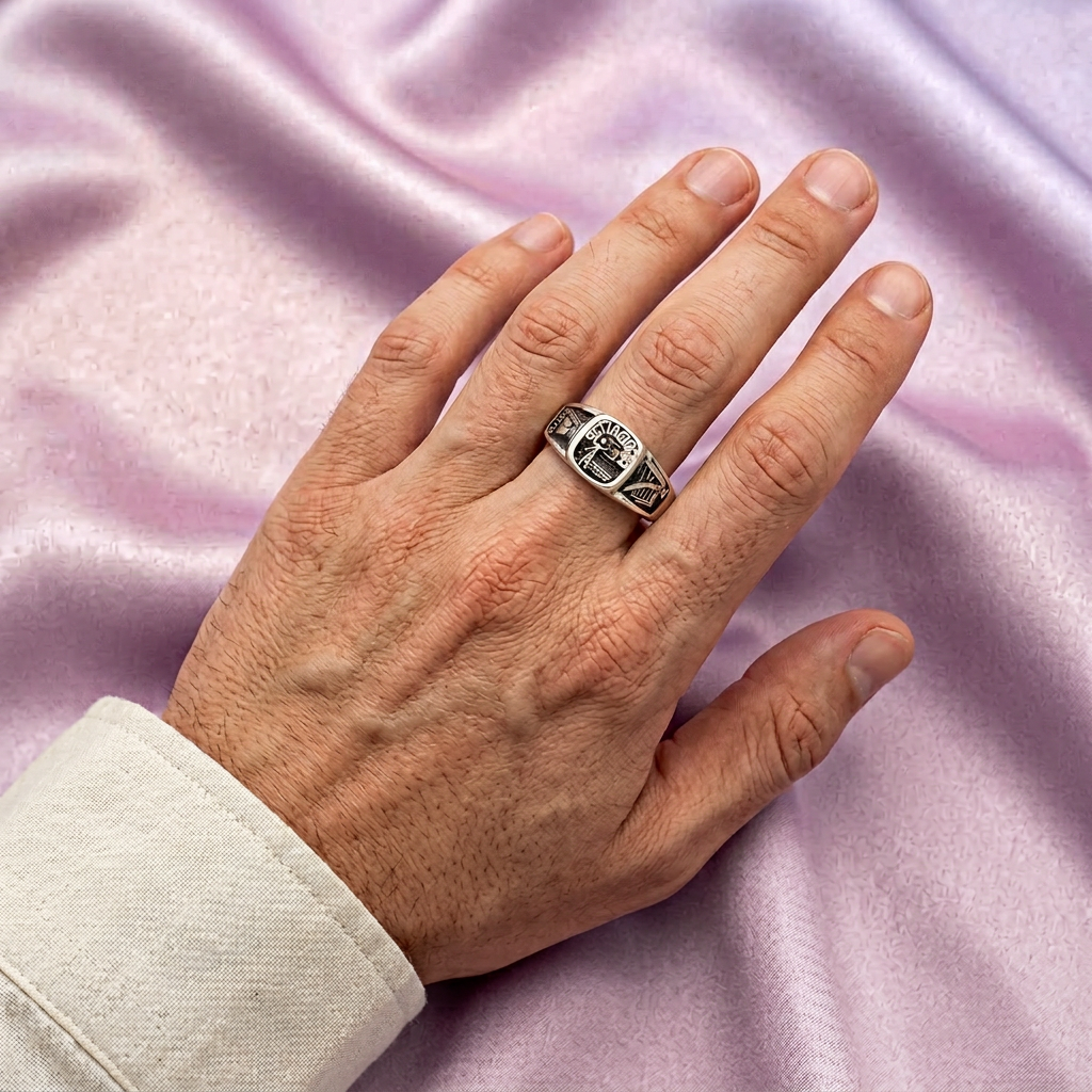 Anillo de Plata .925 Graduación Secundaria mod. 2268