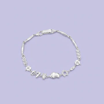 Pulsera de Plata .925 Buena Fortuna con Zirconia mod. 2736
